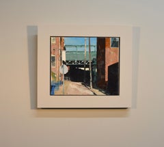 Peinture à l'encaustique Green Between