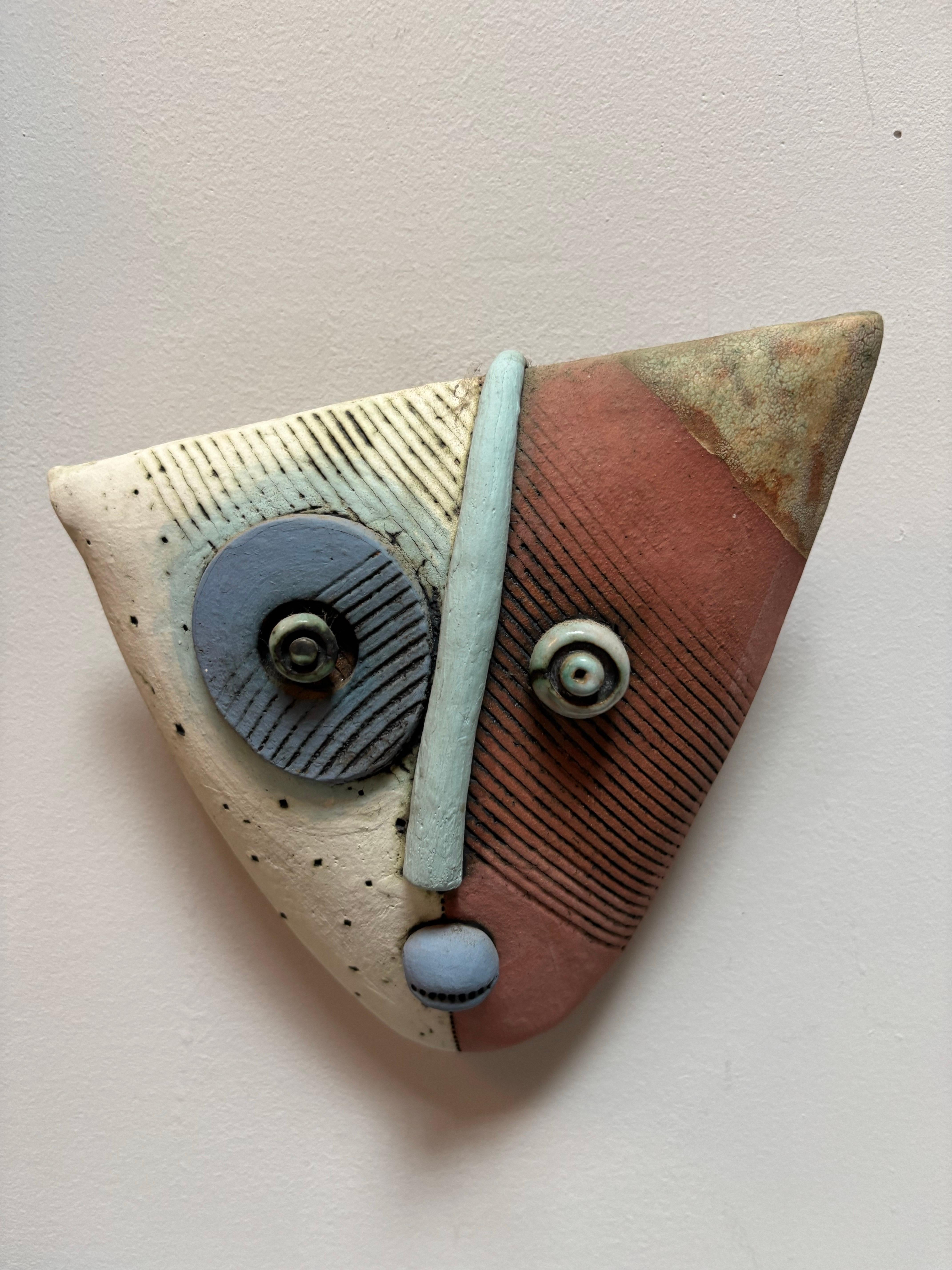 Fatto a mano Maschere in ceramica di Dale Shuffler in vendita