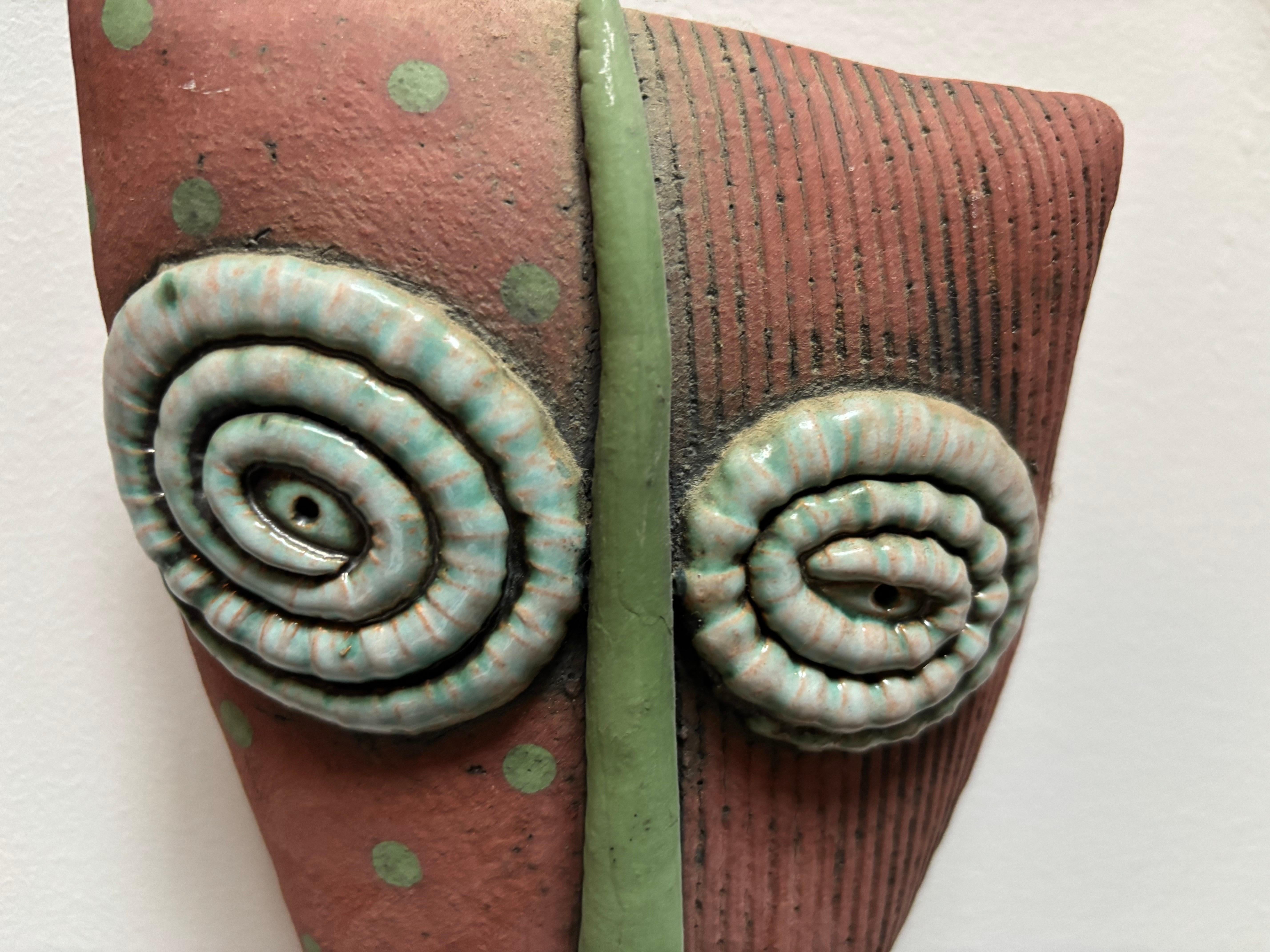 Maschere in ceramica di Dale Shuffler In condizioni buone in vendita a Philadelphia, PA