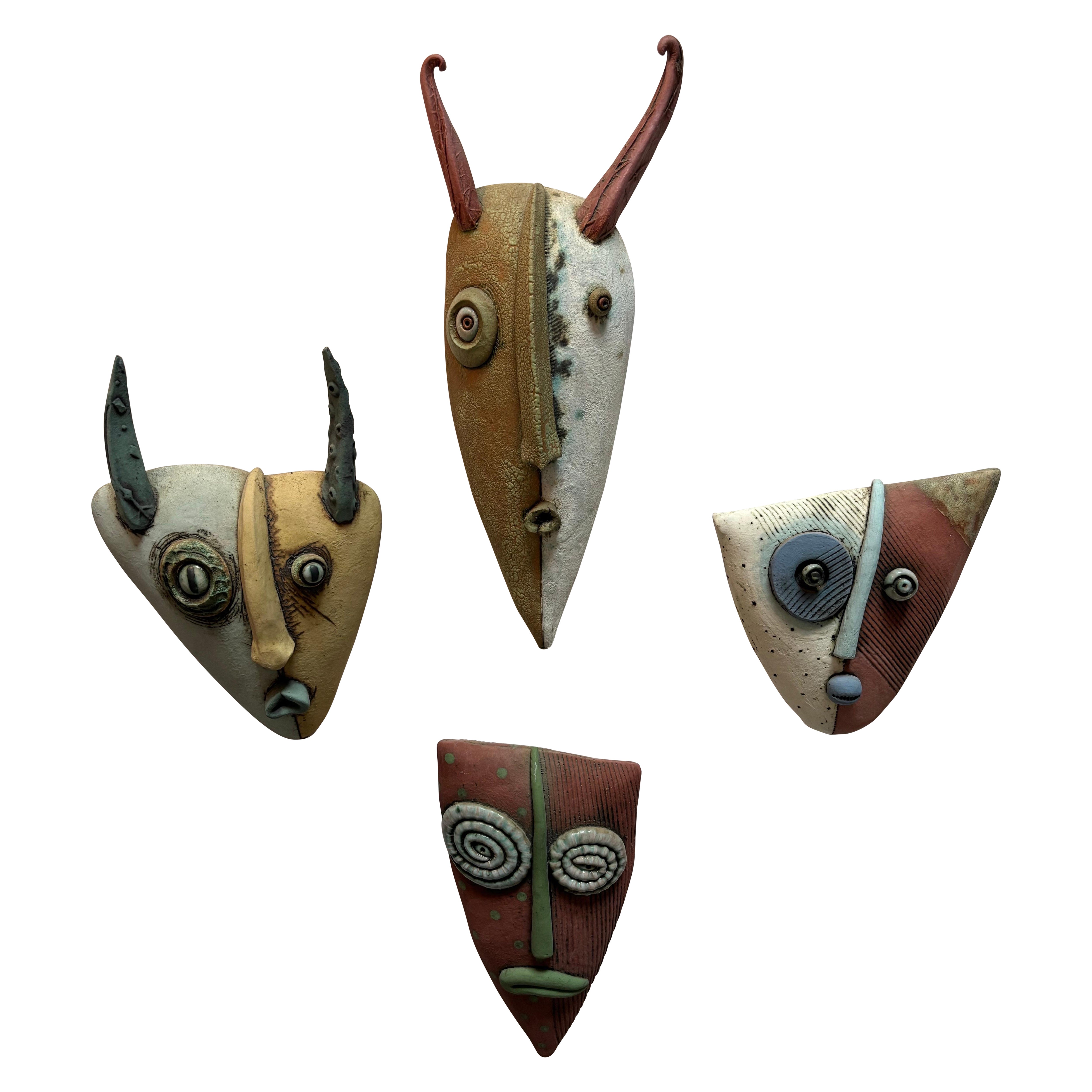 Dale Shuffler Ceramic Masks
