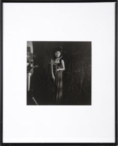 "Portrait of MiKyoung with Camera" - Silver Gelatin Photograph