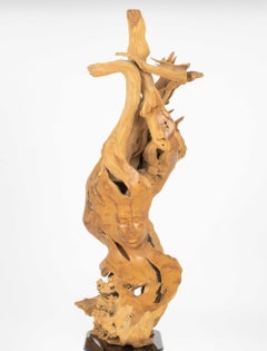 Scultura in legno galleggiante “Ritratto di Dale Zarrella”, 1996