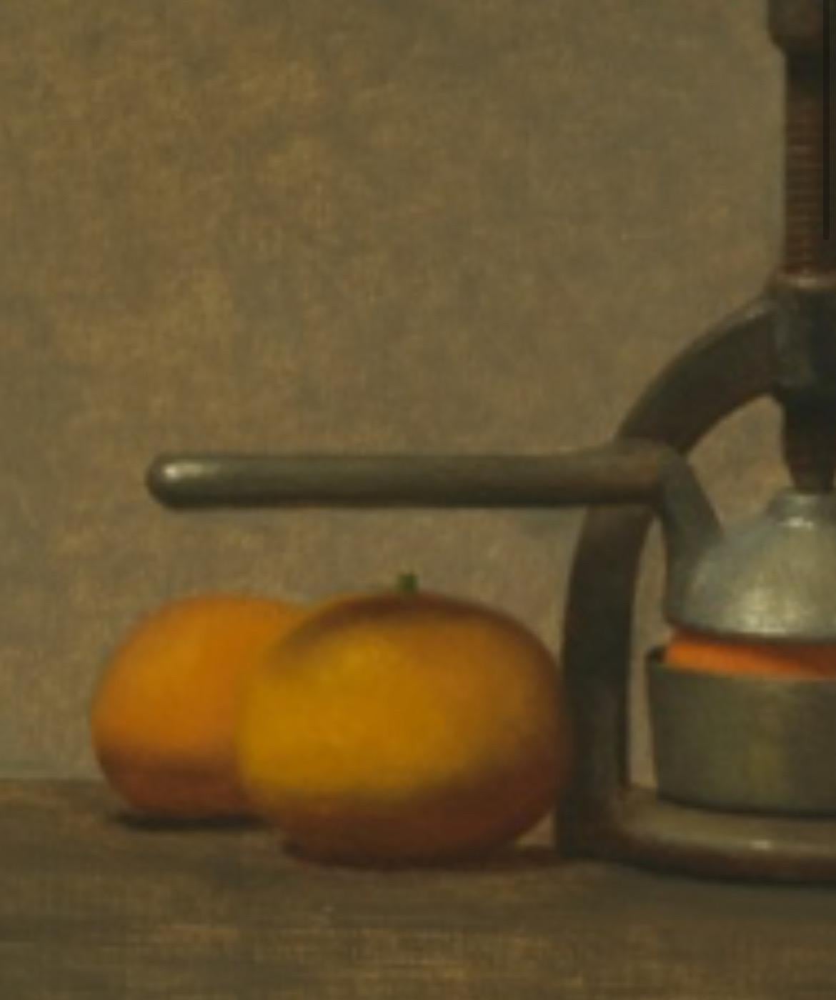 Pressa da succo antica - Painting di Dale Zinkowski