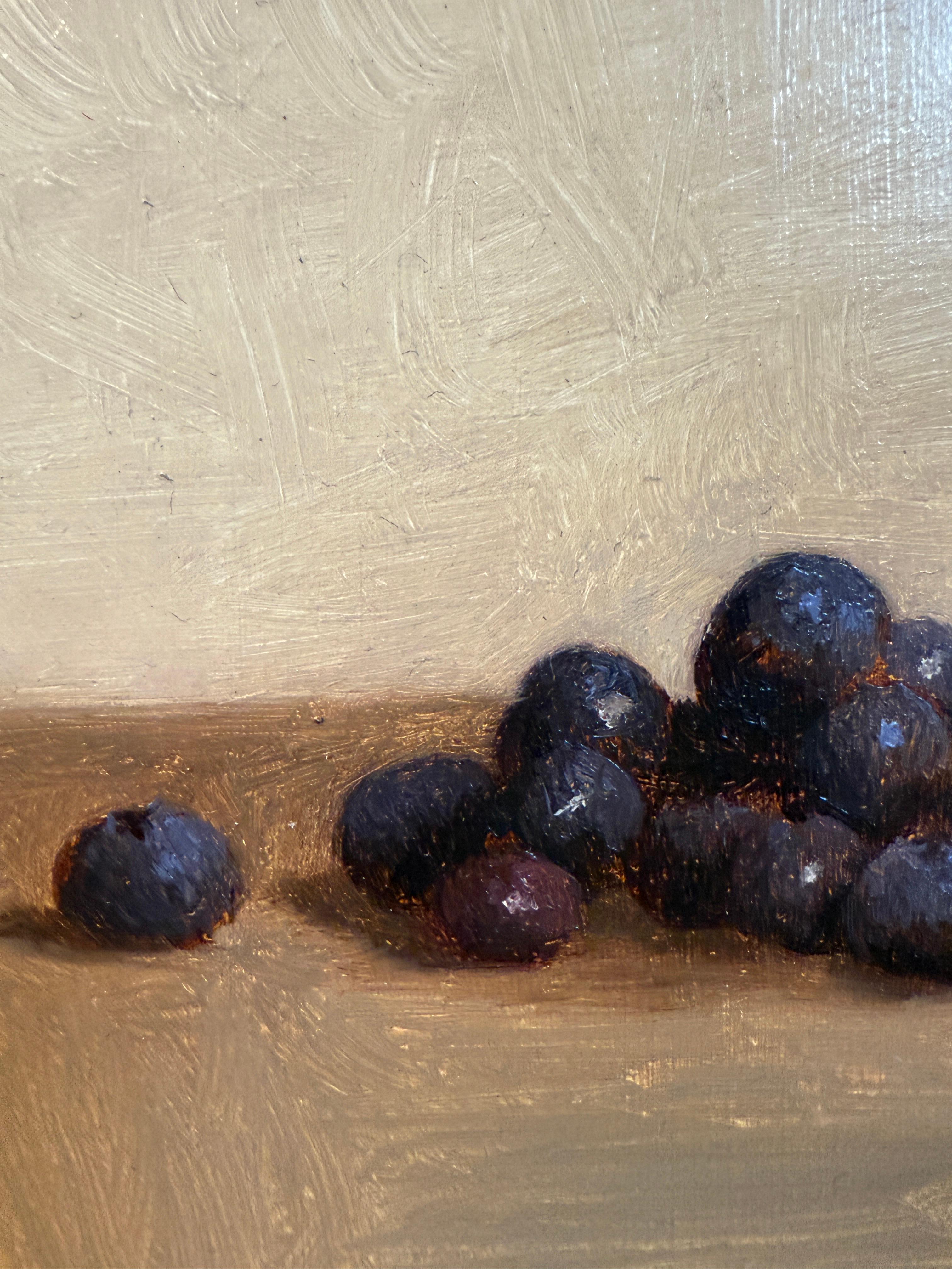 Mirtilli - Painting Realismo americano di Dale Zinkowski