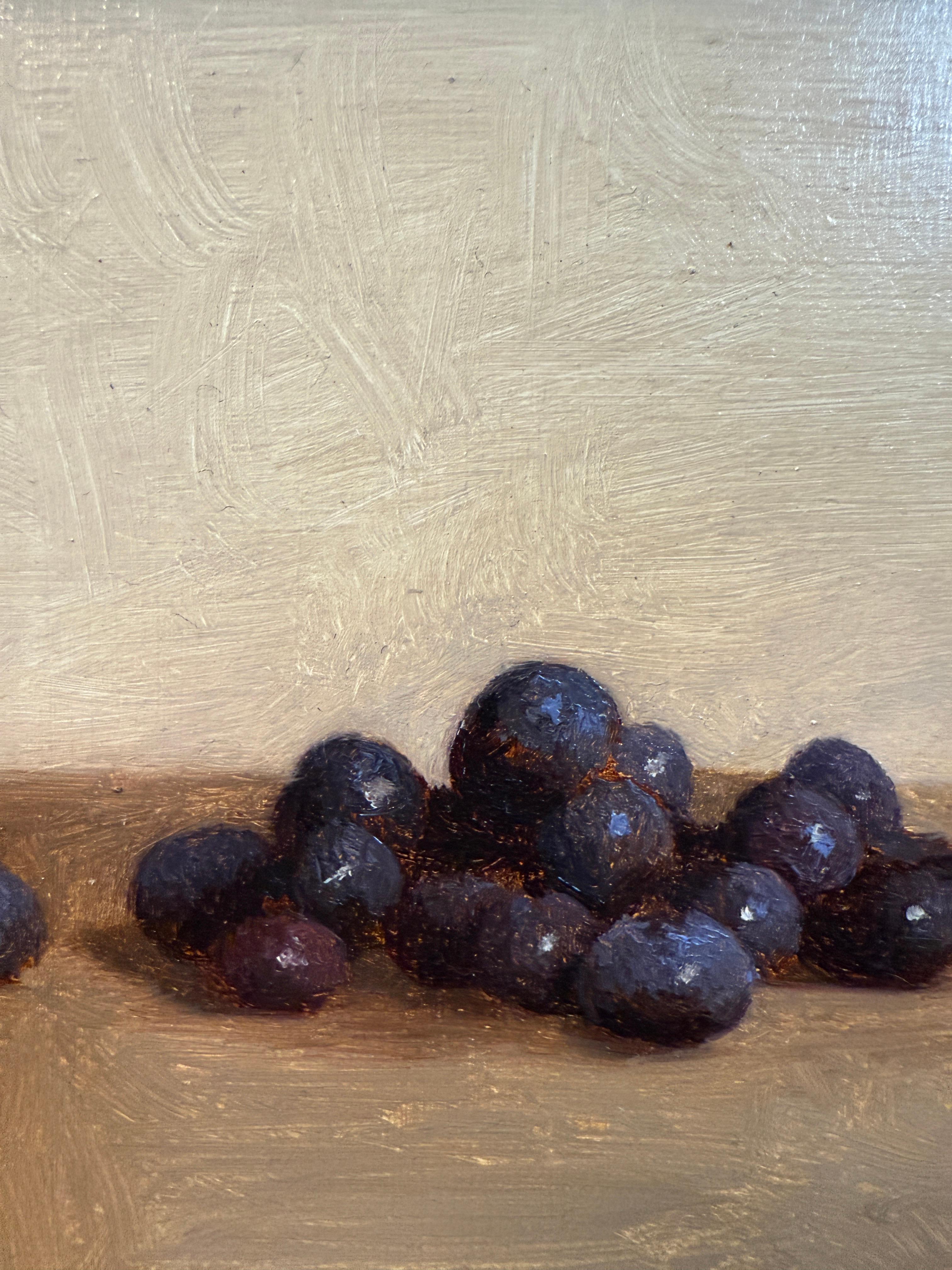 Mirtilli - Still-Life Painting Nero di Dale Zinkowski