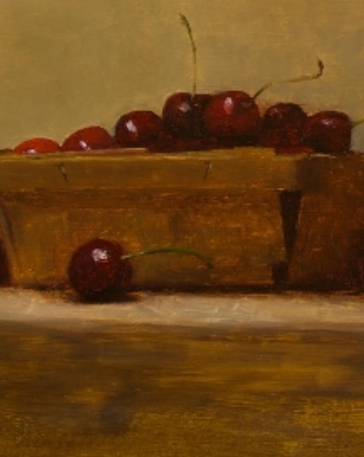 La vie n'est que un panier de... - Réalisme américain Painting par Dale Zinkowski
