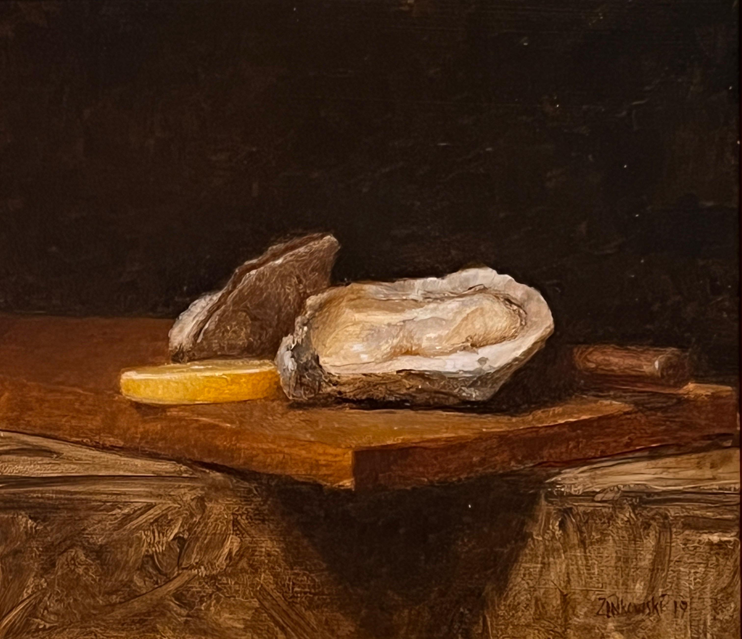 North Fork Oysters - Painting by Dale Zinkowski