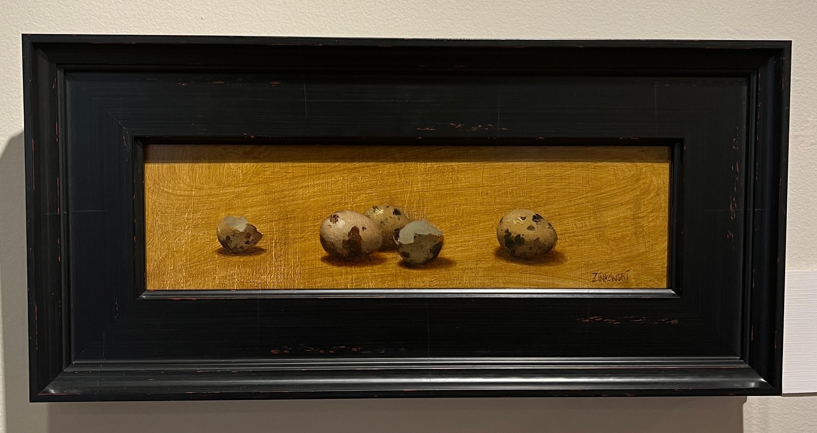 Œufs de caille - Painting de Dale Zinkowski