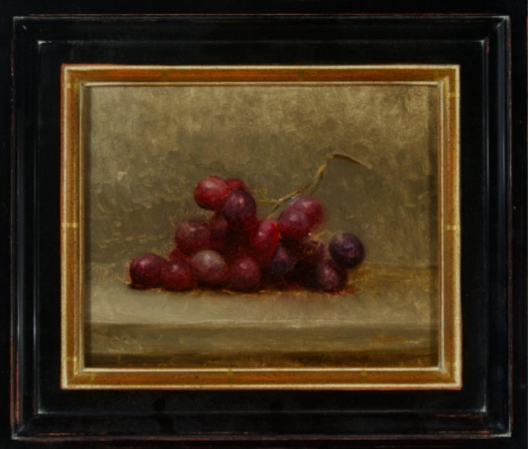 Still-Life Painting de Dale Zinkowski - Estudio sobre las uvas rojas