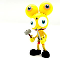 Spacemonkey Toy Series 2 (Happy Pants Yellow) Ed. 20/120