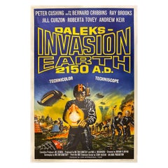 "Daleks' Invasion Earth 2150 A.D." '1966' Poster
