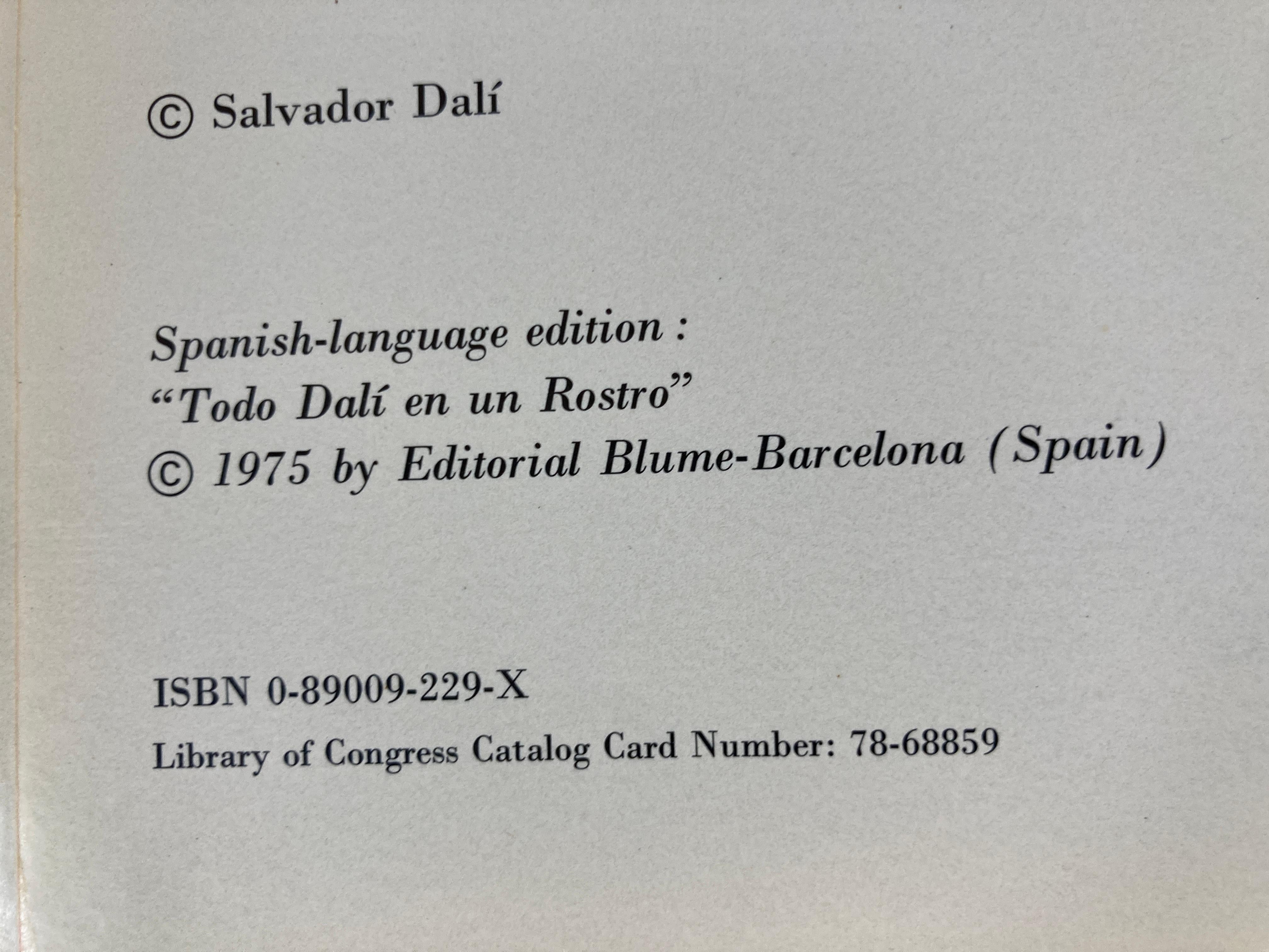 Salvador Dali Biografie von Salvador Dali von Luis Romero, Kunstbuch im Angebot 2