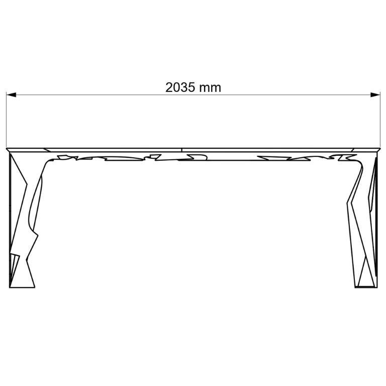 Post-Modern Pedro Franco Dali Dinning Table, Ancestralidade Collection, Brazil 2023 For Sale