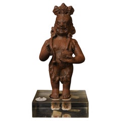 Antique Dali Kingdom, 10/11thc, Is a Fierce Buddhist Deity Cast in Iron