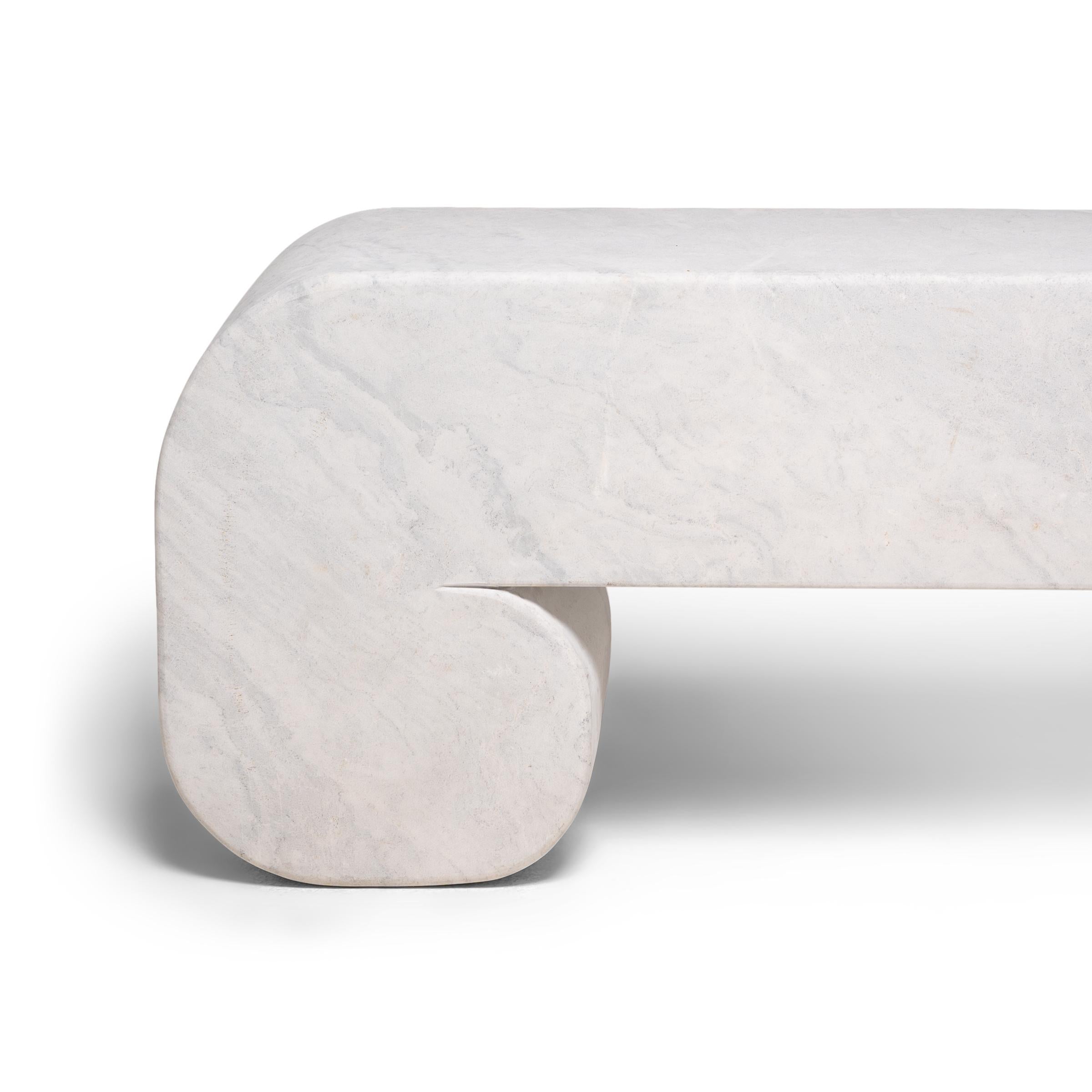 Dali Marble Moon Bench In New Condition In Chicago, IL