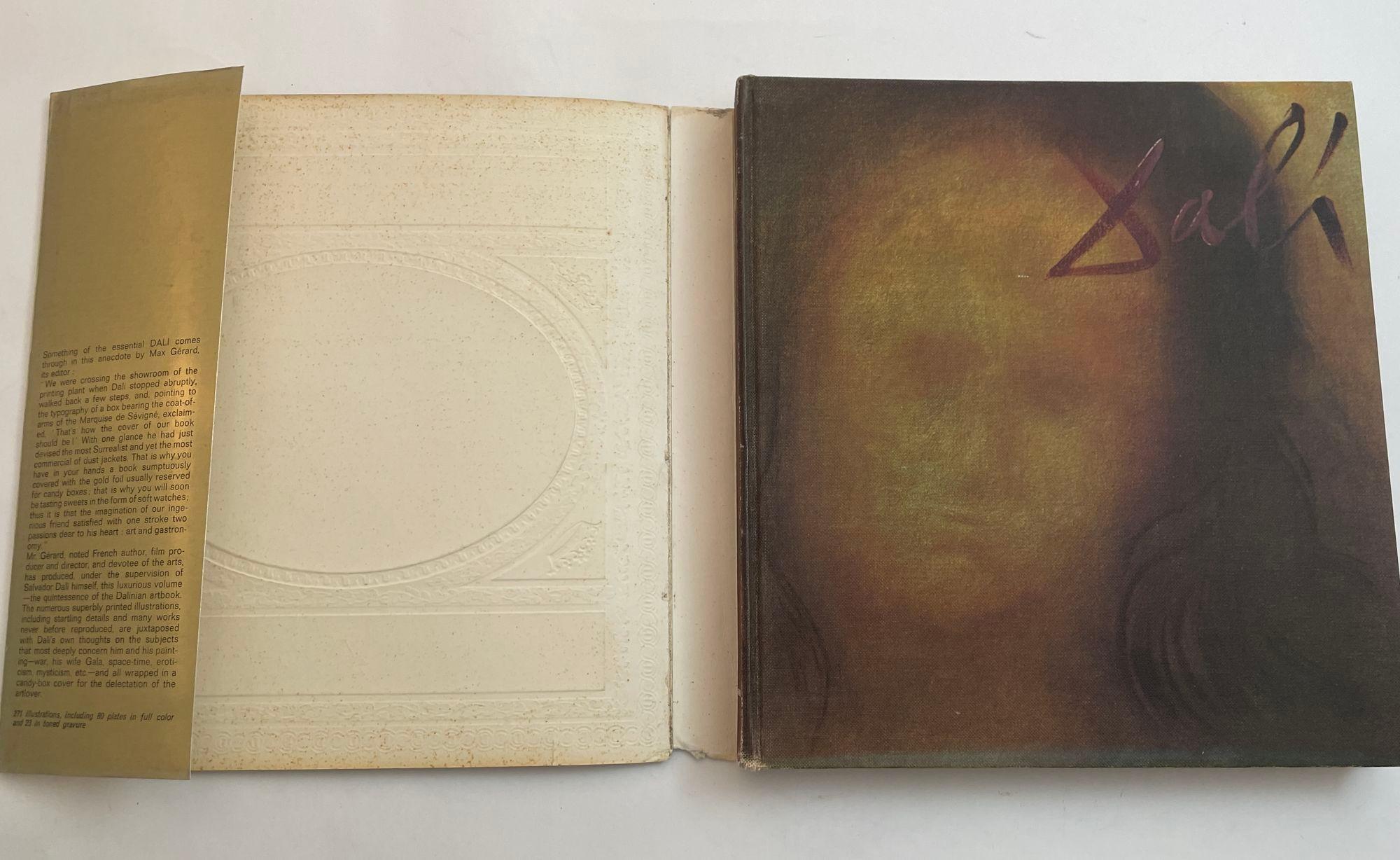 French Dalí Max Gerard Hardcover 1st Edition 1968 France by Harry N Abrams For Sale