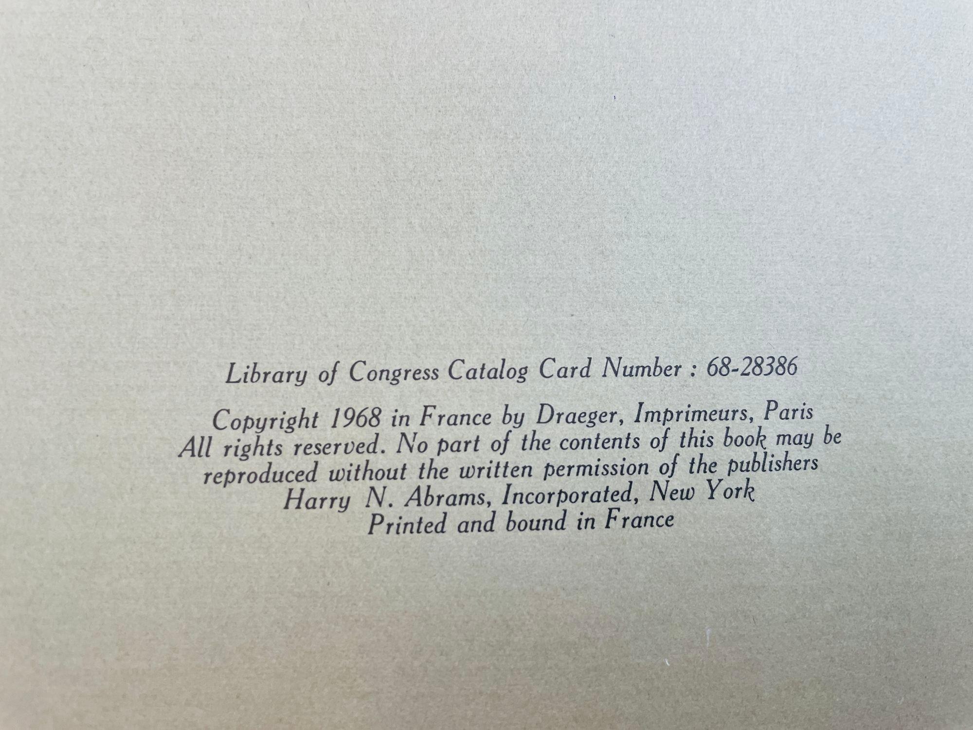 Dalí Max Gerard Hardcover 1st Edition 1968 France by Harry N Abrams In Good Condition For Sale In North Hollywood, CA