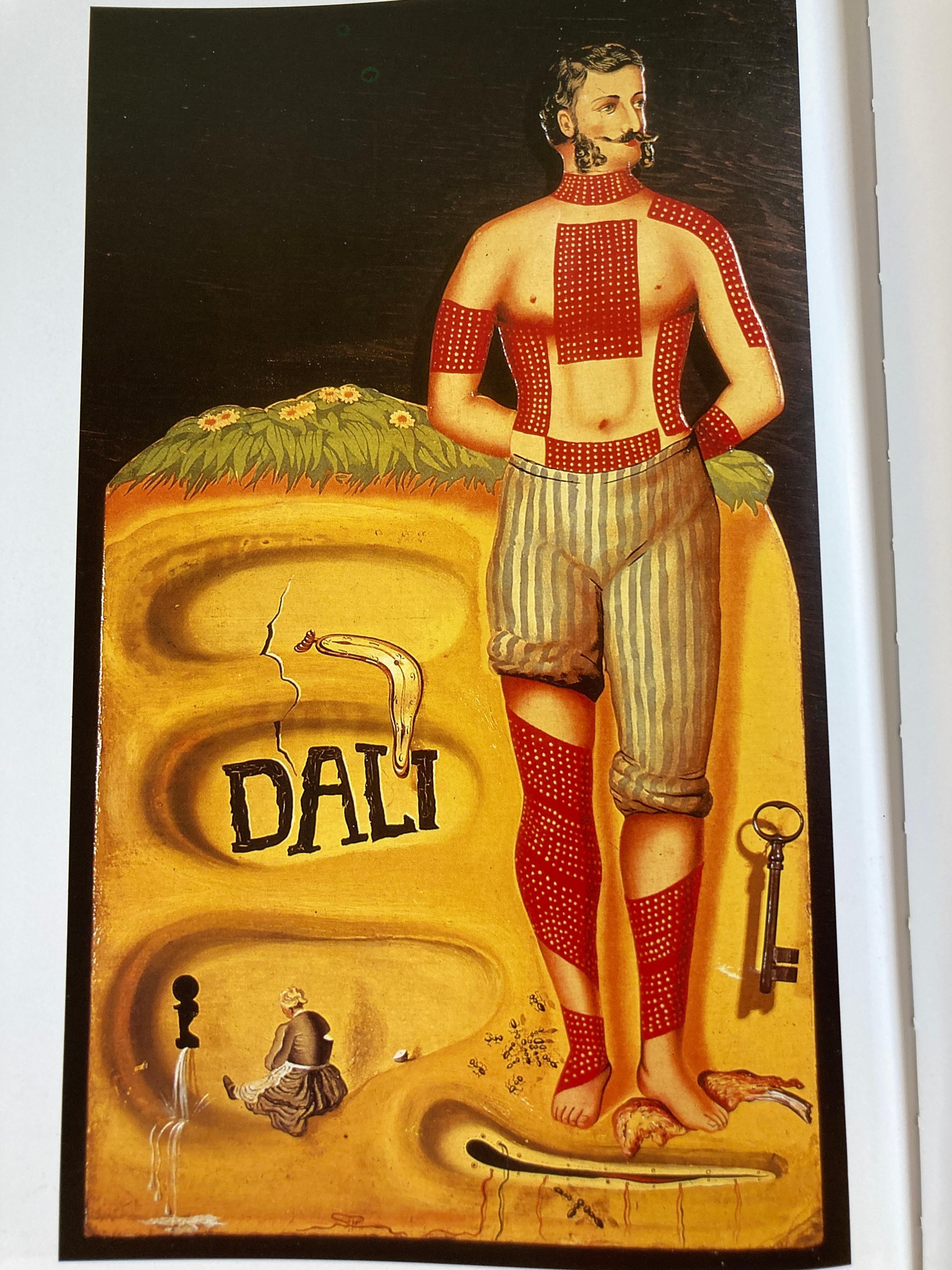 Paper Dali The Work and the Man by Robert Descharnes Hardcover Coffee Table Art Book For Sale