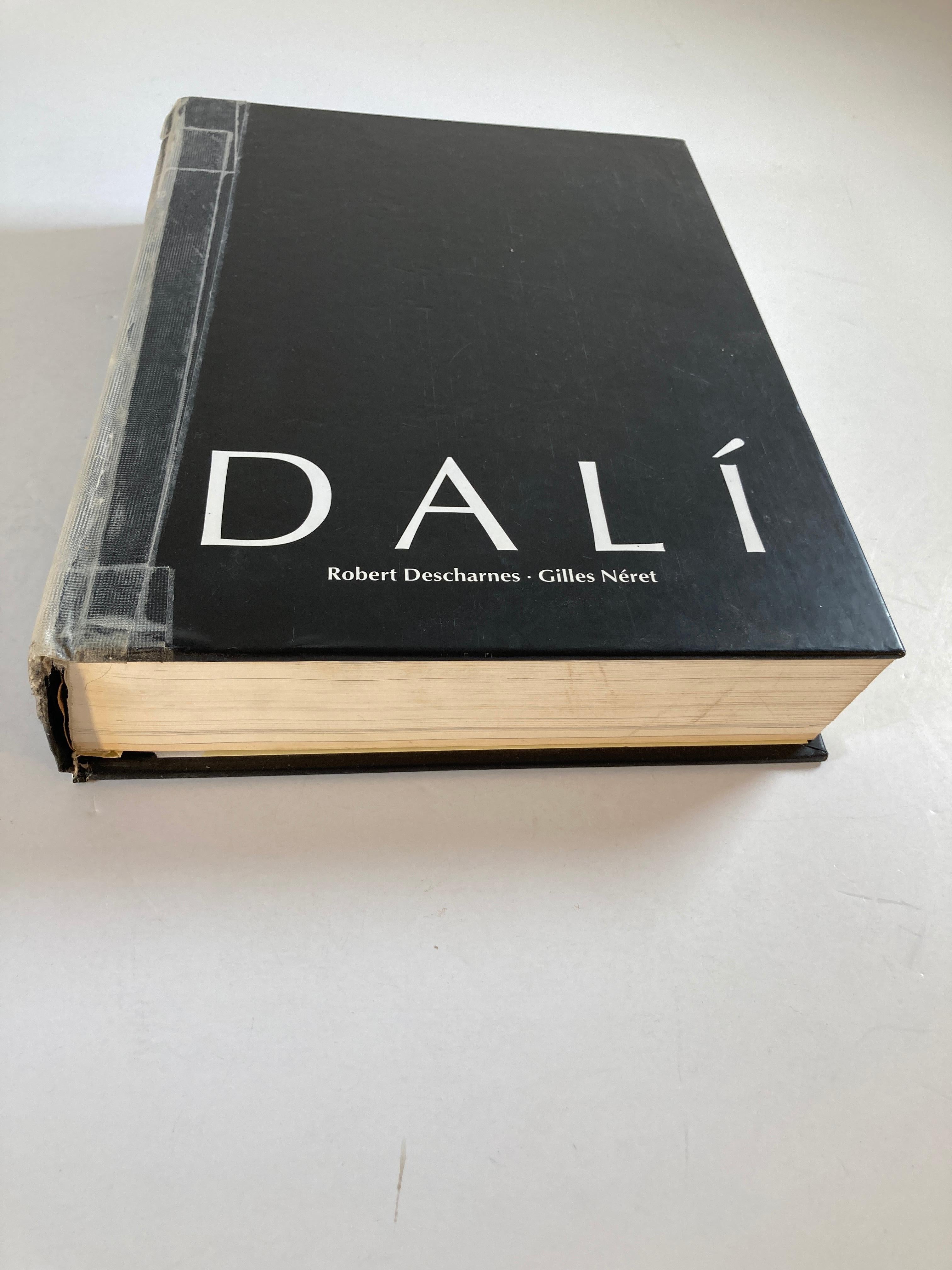 Dali The Work and the Man by Robert Descharnes Hardcover Coffee Table Art Book For Sale 4