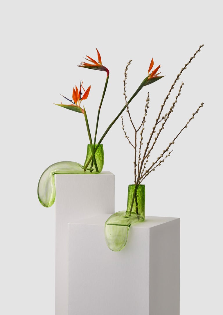 Turkish Dali Vase, Glass Object For Sale