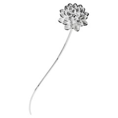 Dalia Flower in Sterling Silver