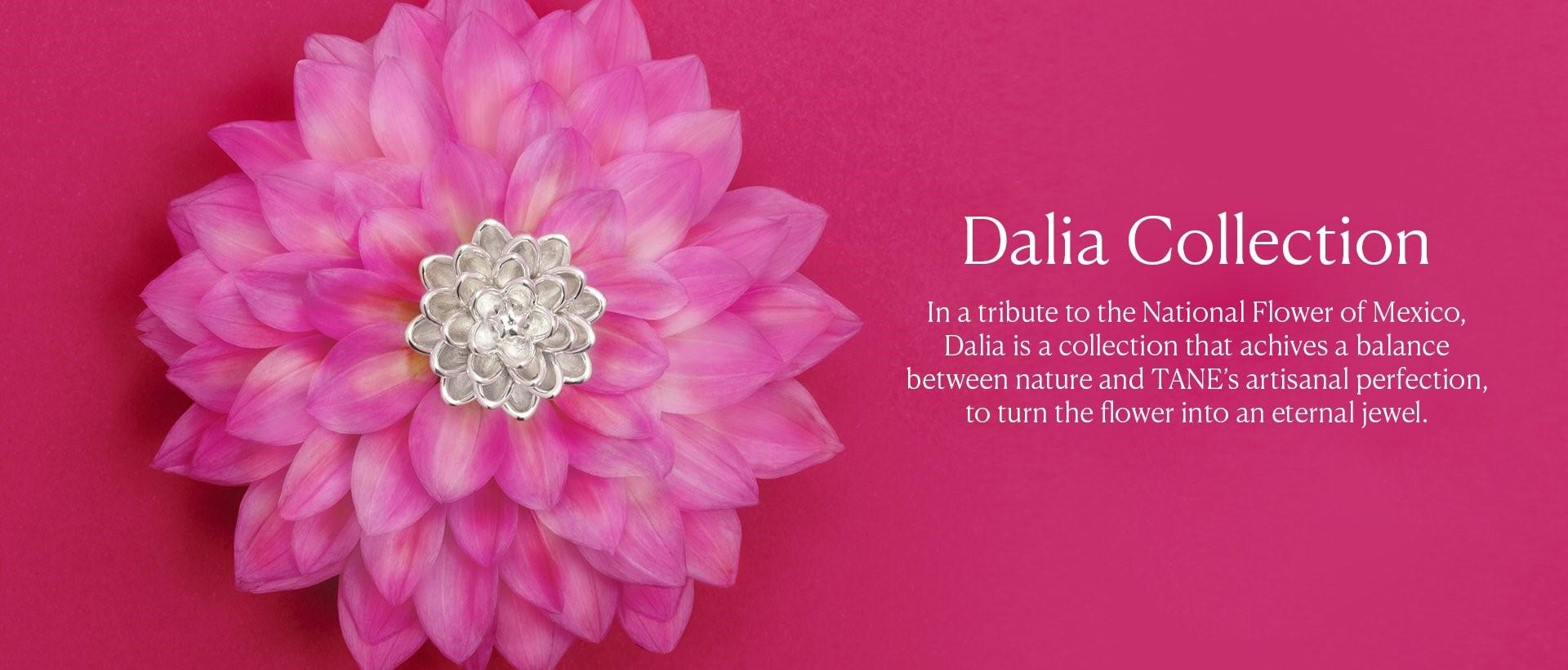 Inspired by the Dahlia, Mexico's beautiful national flower,this charm is handmade in .925 silver.Inspired by the Dahlia, Mexico’s beautiful national flower, this collection is presented in full Bloom with all the crowned circles characteristic of