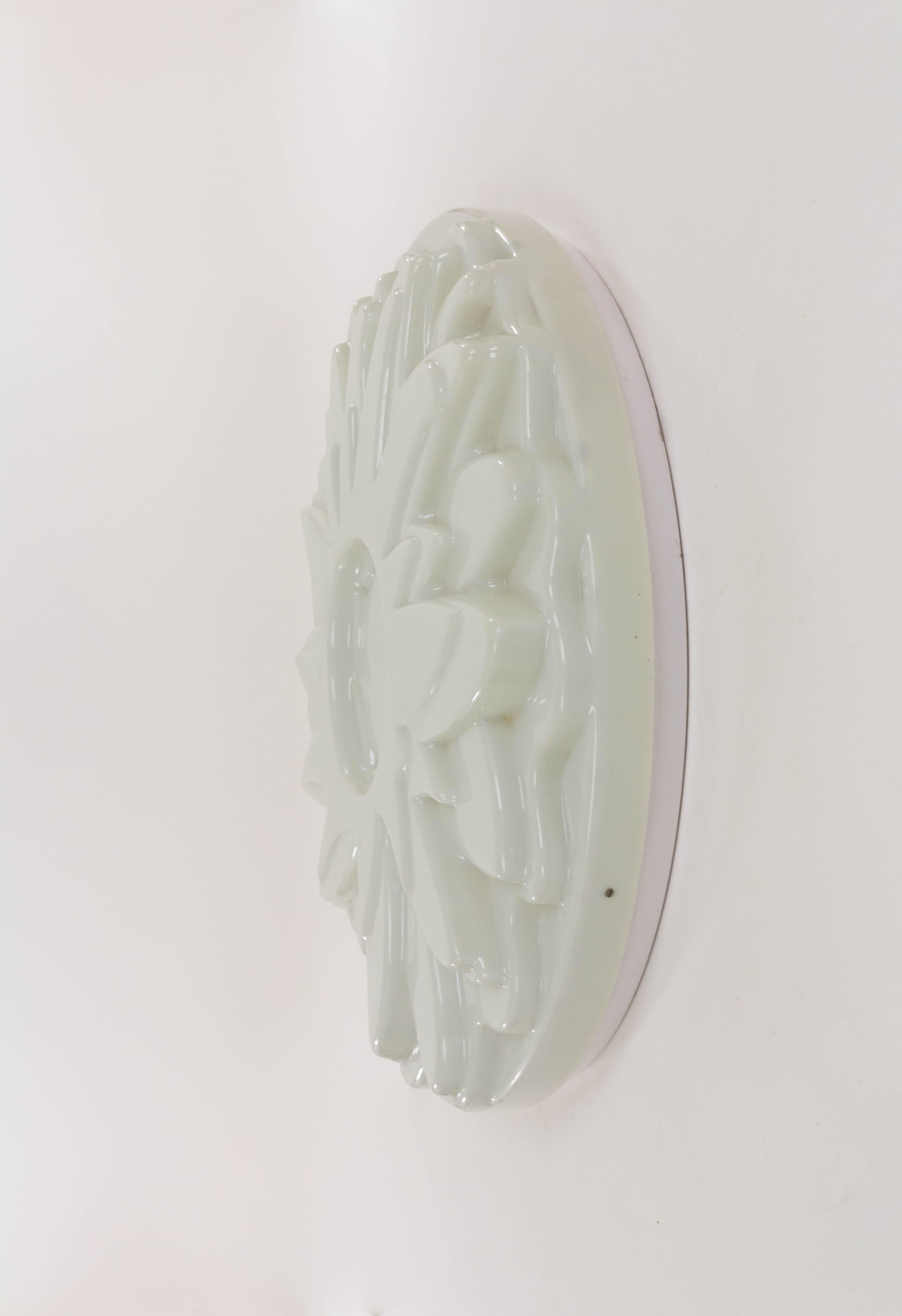 Lámpara de pared Dalia de Gino Marotta para Design Centre, años 60 Anodizado en venta