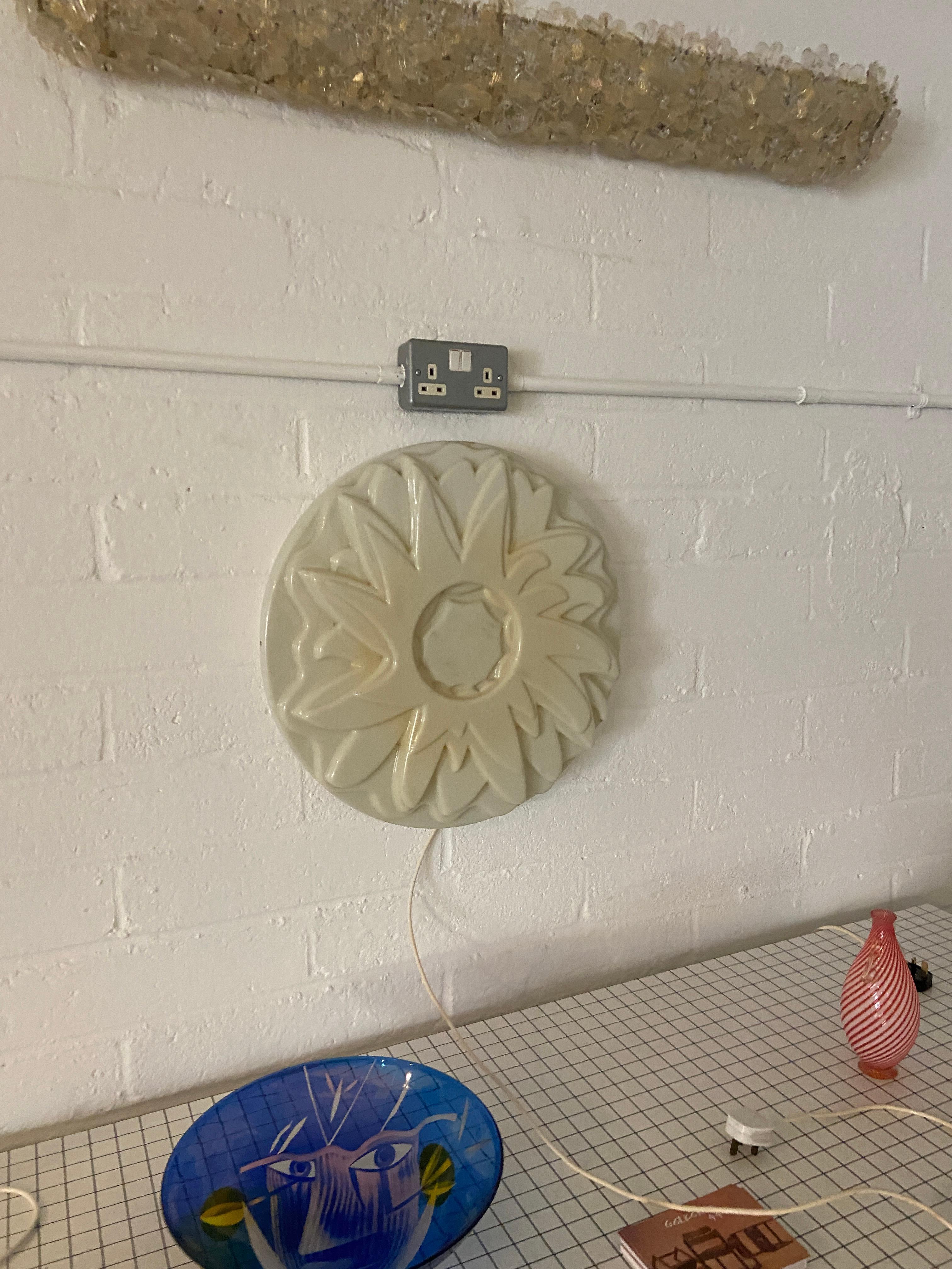 Mid-Century moderno Lampada da parete 'Dalia in vendita