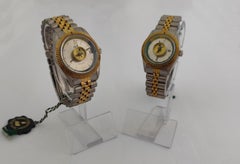 Dalil Monte Carlo SET OF TWO Watches (NOS)Automatic Swiss Stainless Steel And Go