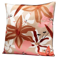 Dalila pink Silk Decorative Pillow