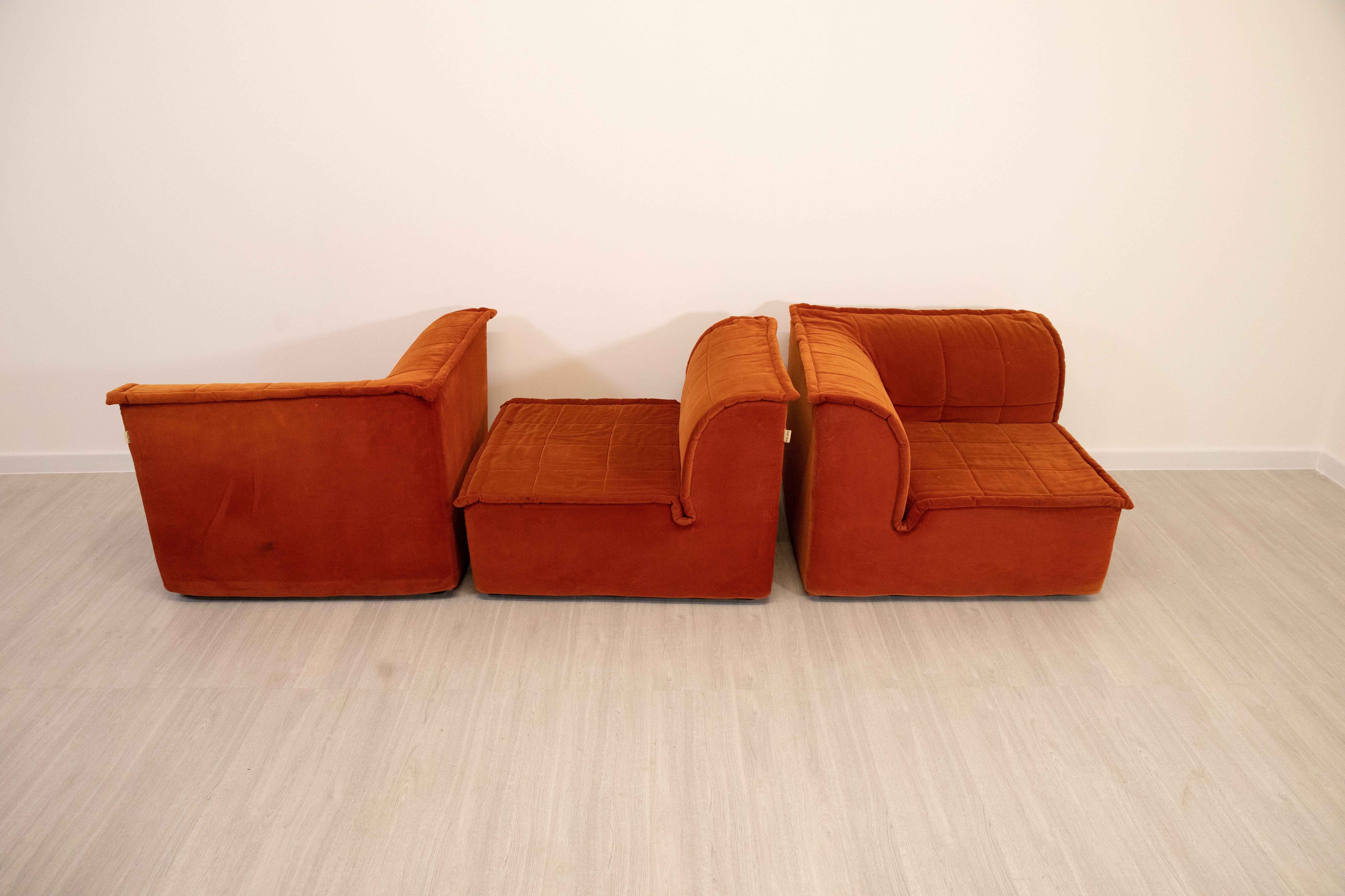 Dall' Oca - Modular Sofa , 1970 For Sale 8
