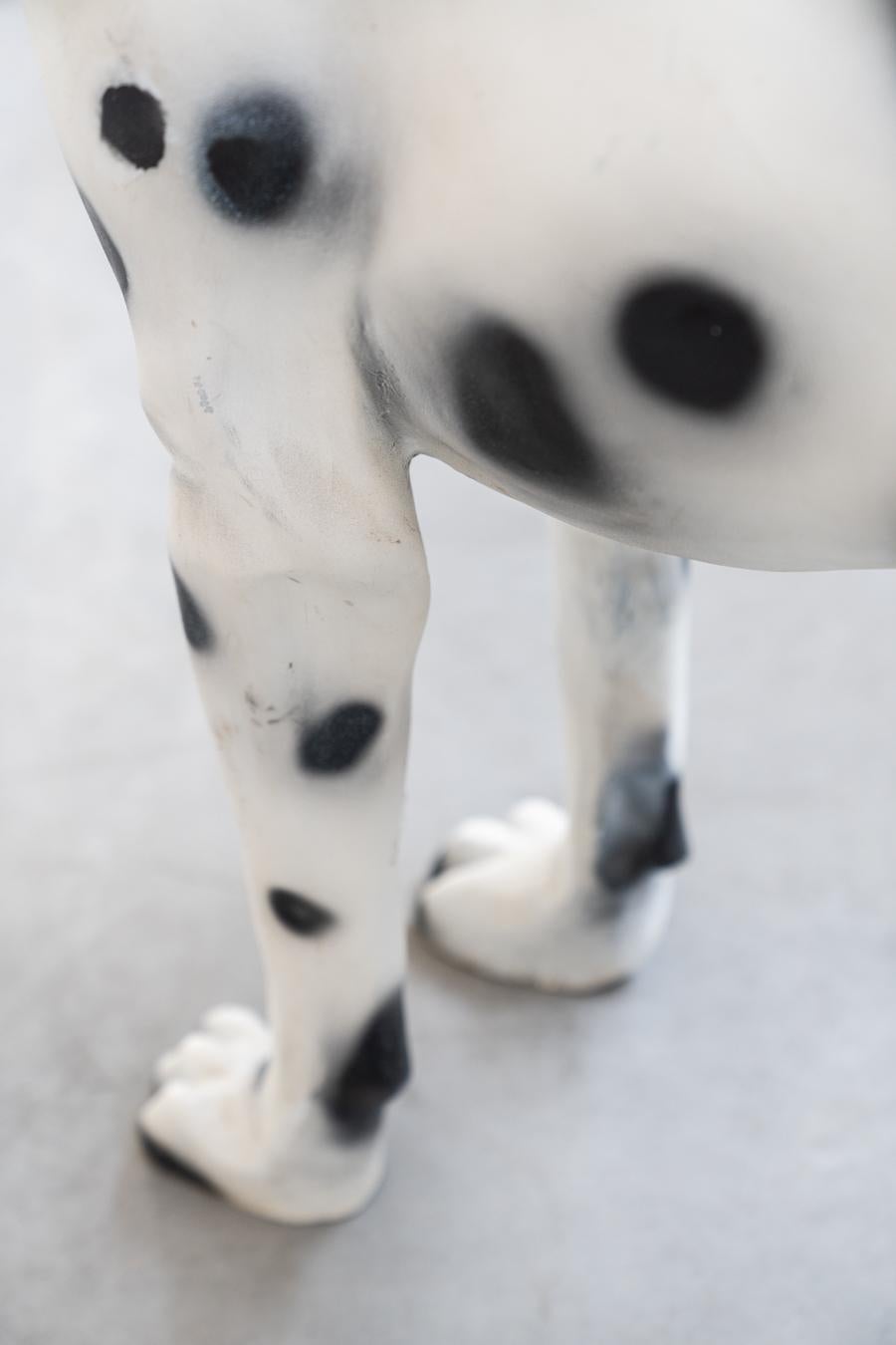 Chien dalmatien en résine, 1970 en vente 5