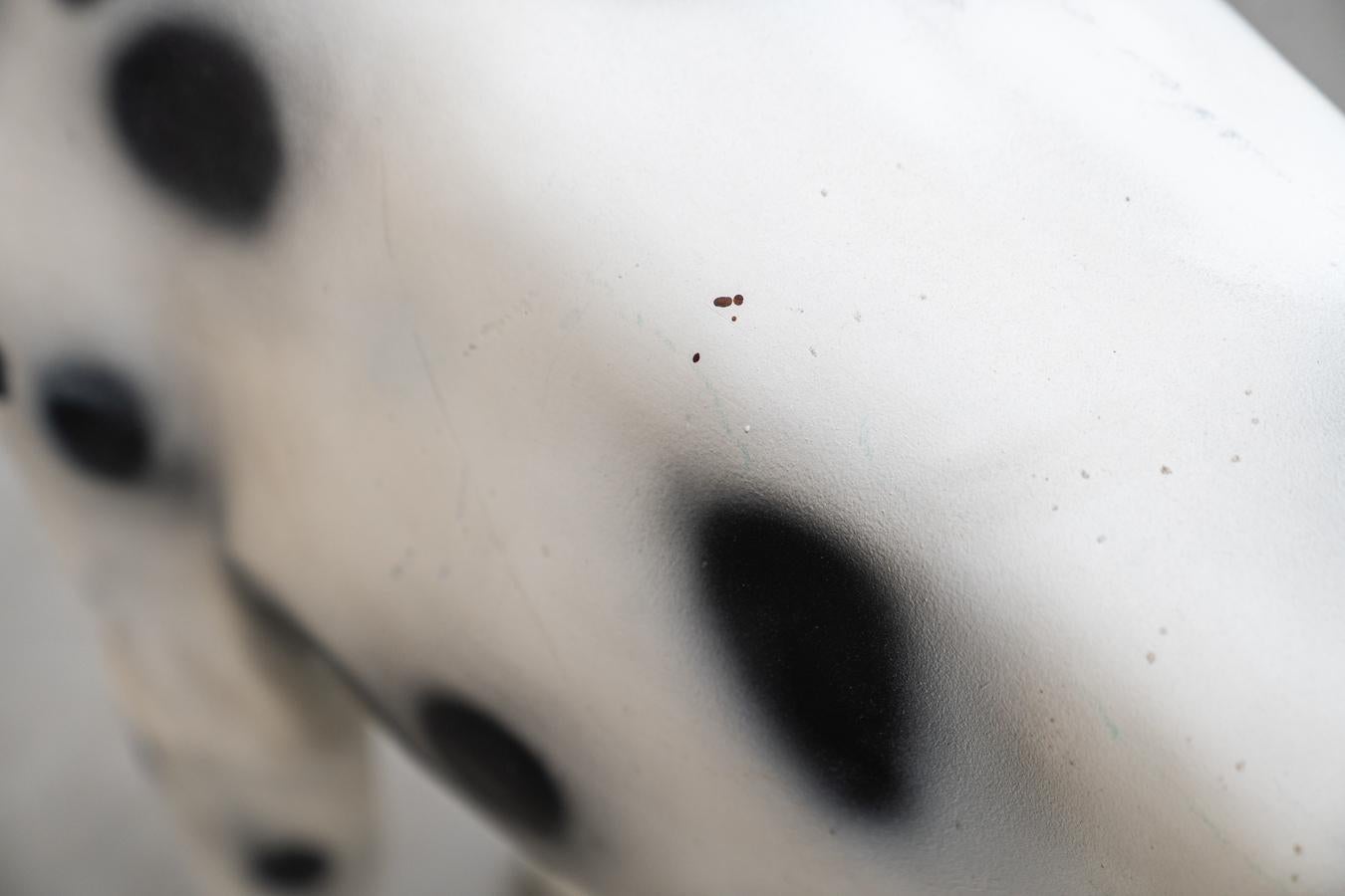 Chien dalmatien en résine, 1970 en vente 6
