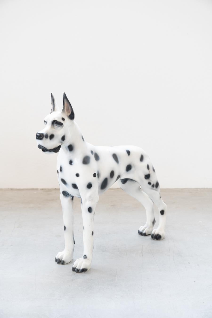 Italian Chien dalmatien en résine, 1970 en vente