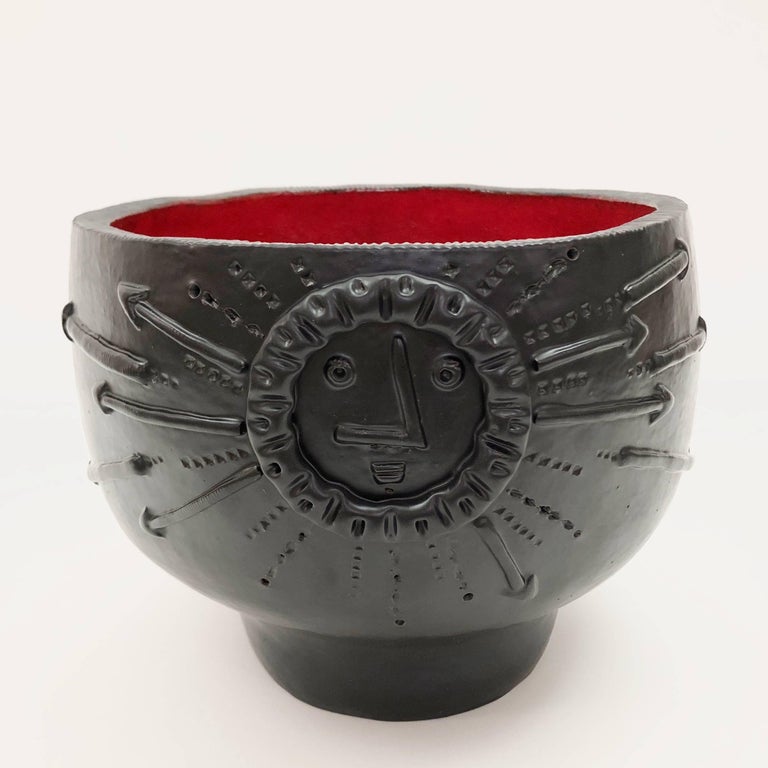 Dalo, Large Decorative Ceramic Bowl For Sale at 1stdibs