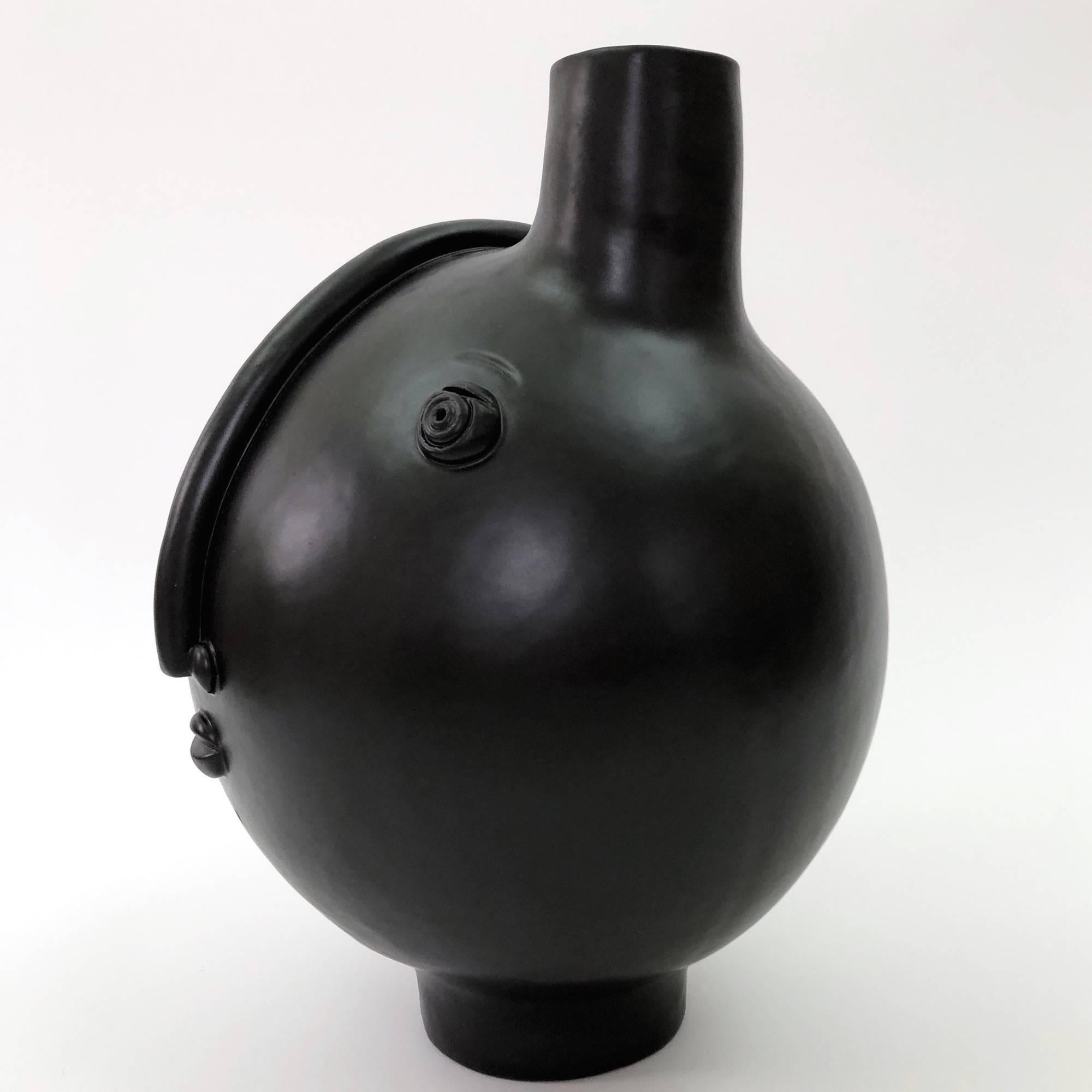 Dalo, Black Ceramic Table Lamp Base 1