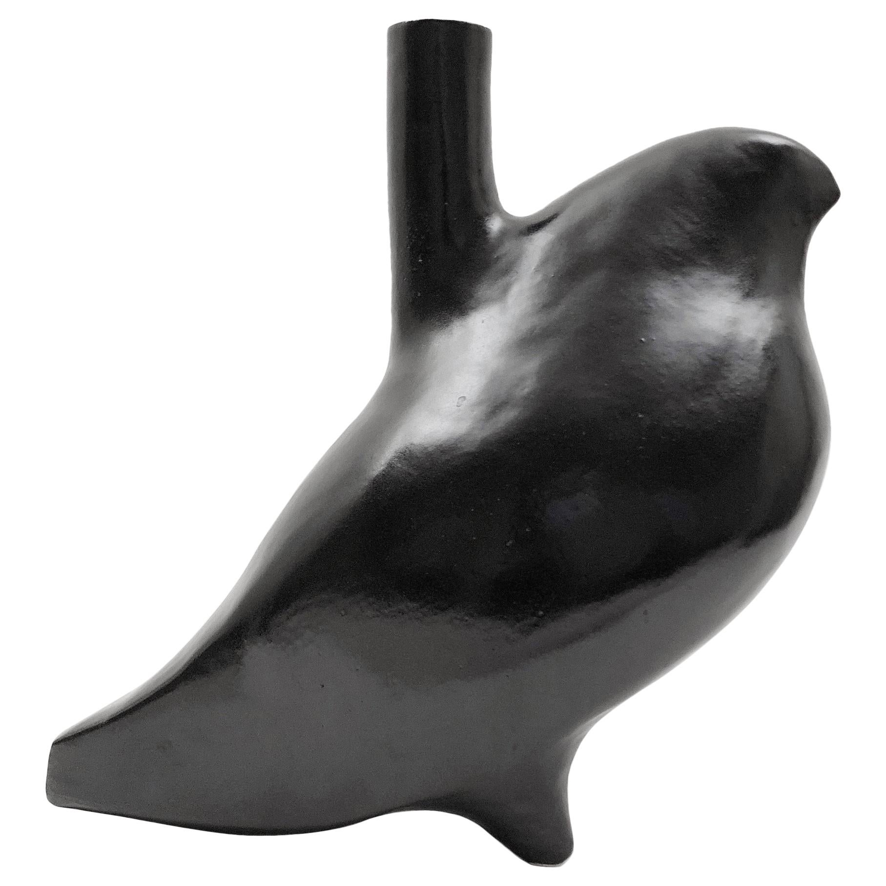 Dalo, Black Ceramic Table Lamp Base For Sale