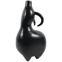Dalo, Large Black Ceramic Table Lamp