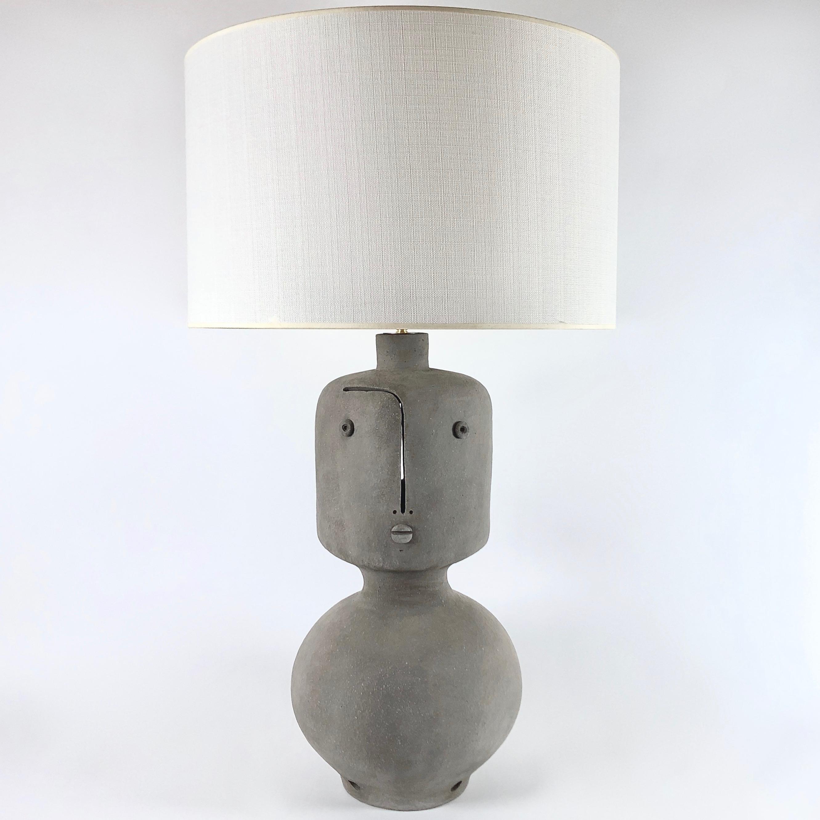 Contemporary Dalo, Large Ceramic Table Lamp Base For Sale