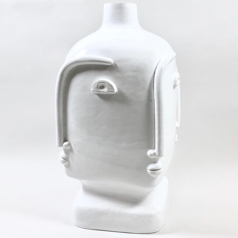 Dalo, Large White Ceramic Table Lamp Base For Sale at 1stdibs