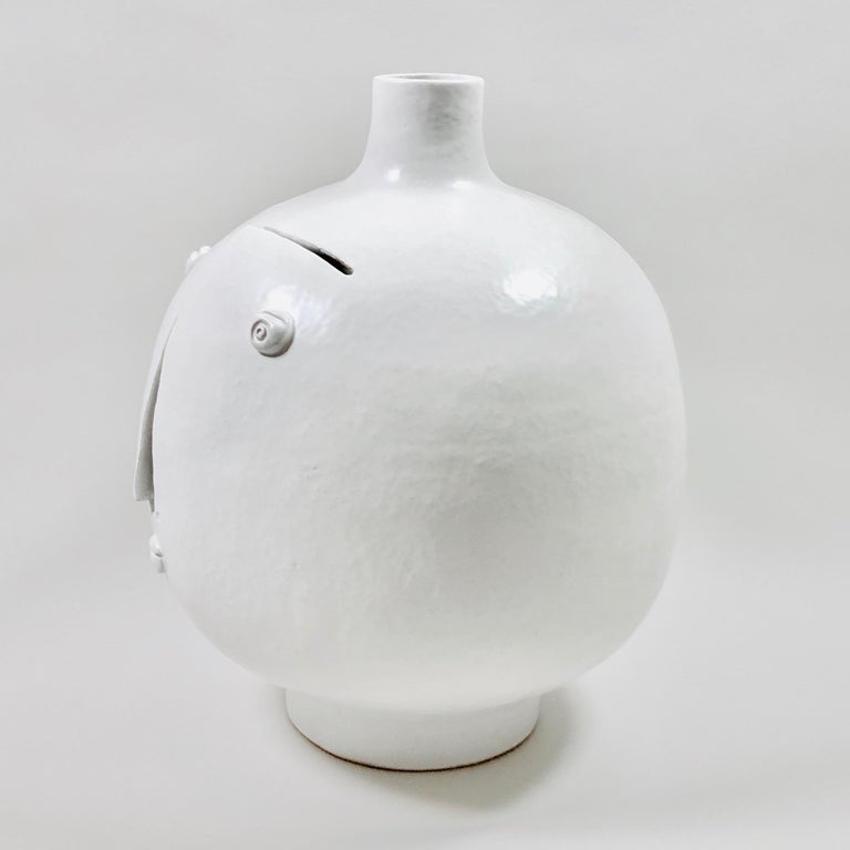 Dalo, Large White Ceramic Table Lamp Base at 1stDibs