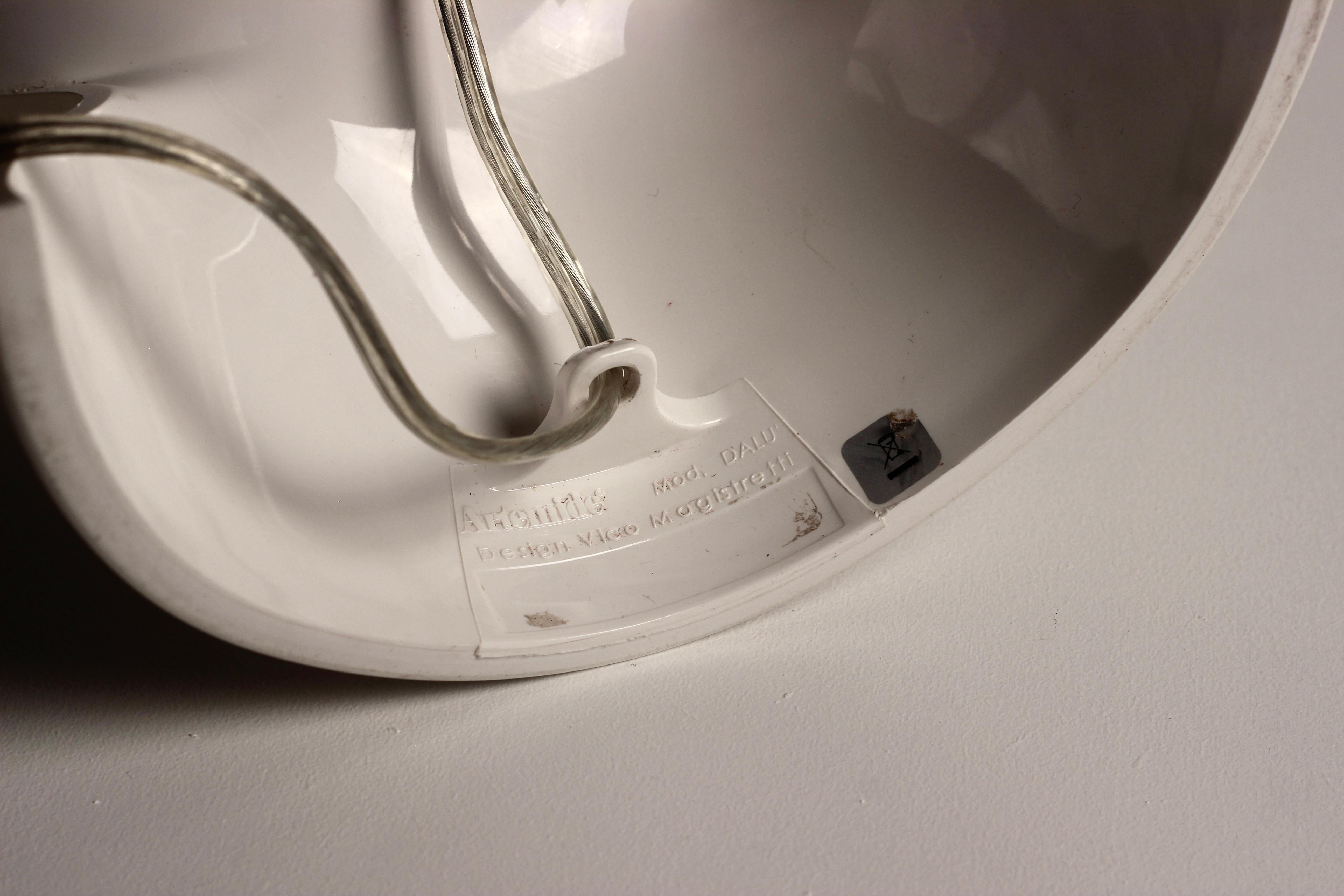 Plastic Dalu Table Lamp by Vico Magistretti for Artemide