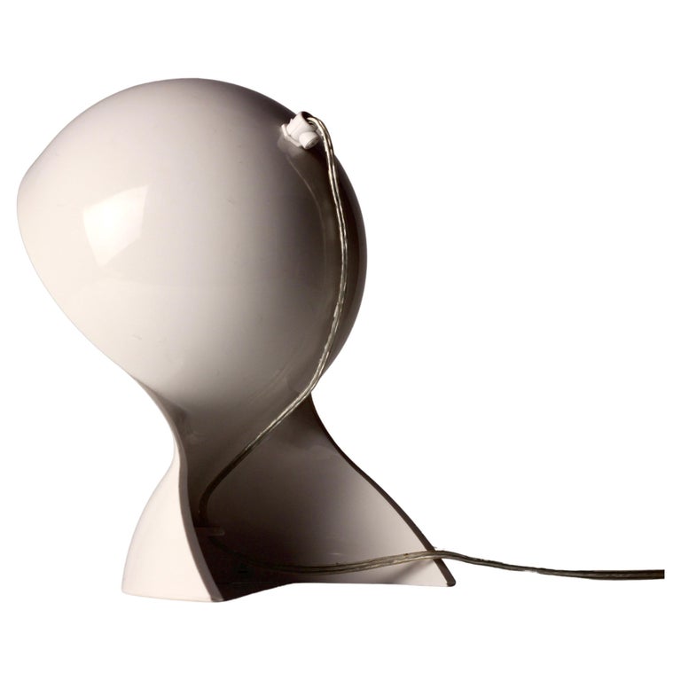 Artemide Dalu Lampada Da Tavolo - Design Moderno In Vetro Bianco 100W - Foto 3