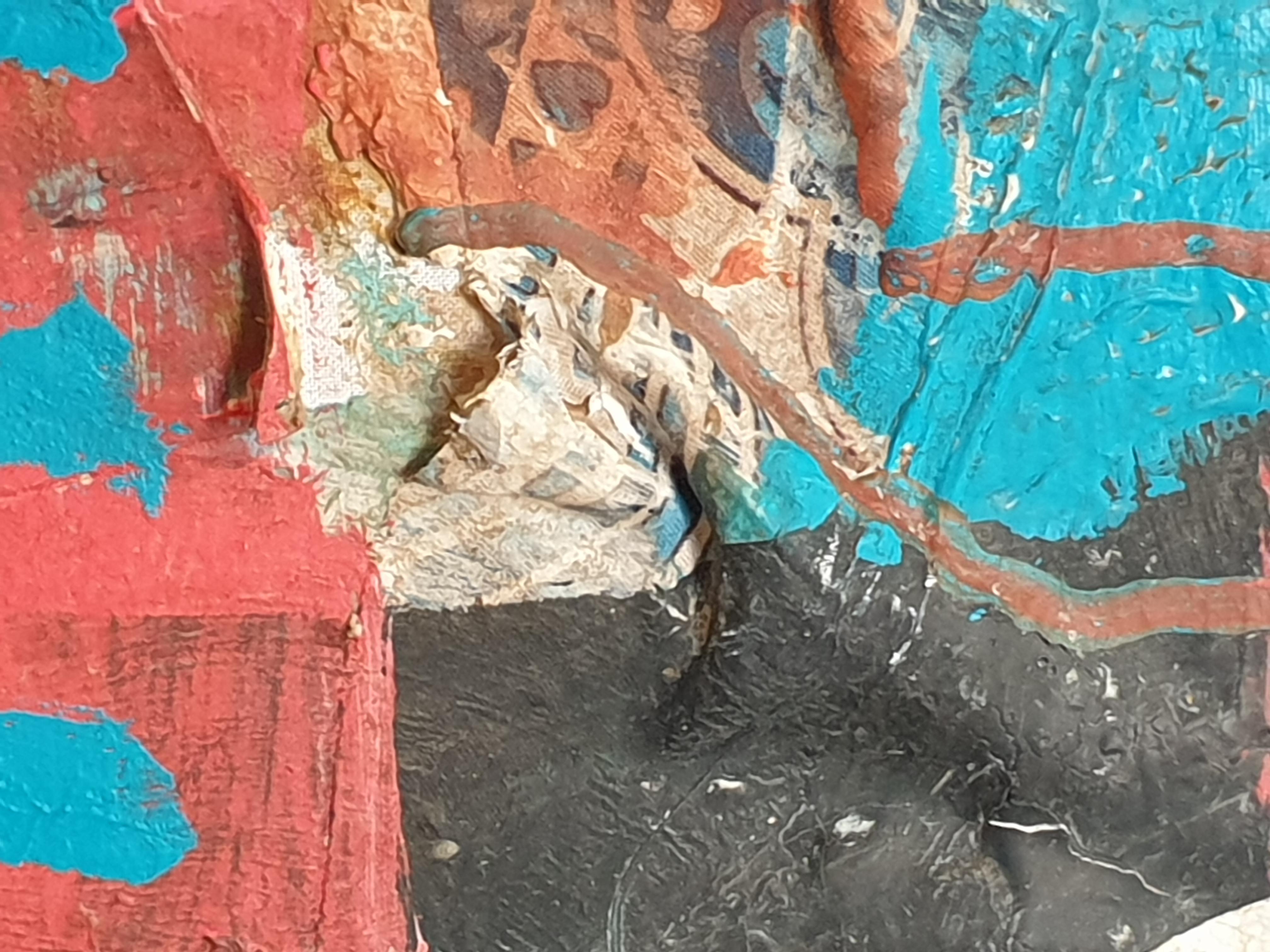20th Century Mixed-media, Four Fish, Attributed to Dalva Duarte 18