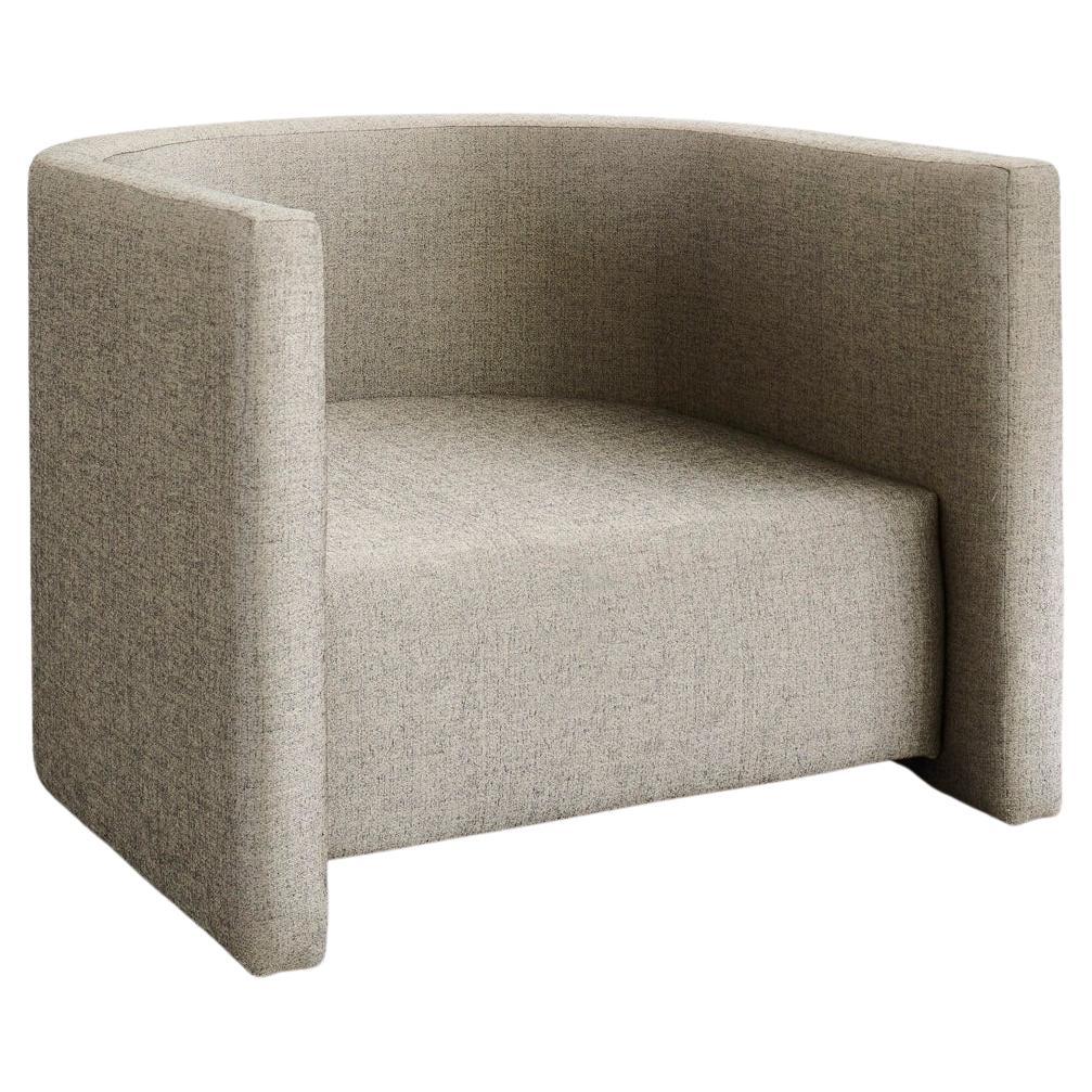Unique Dama Armchair - Wood Frame Upholstered in Fabric by Megarisiotis en vente
