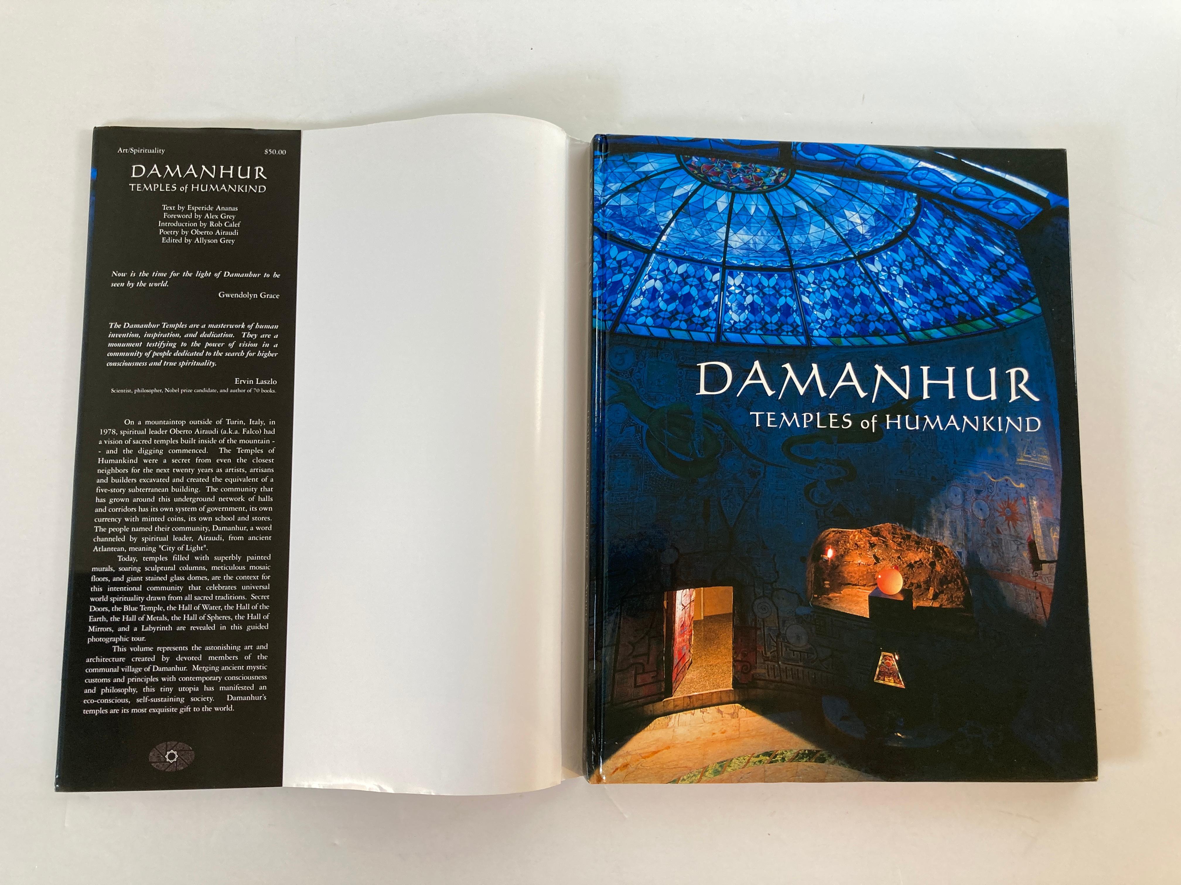Arts and Crafts Damanhur Temples of Humankind Book by Ananas Esperide Coffee Table Art Book