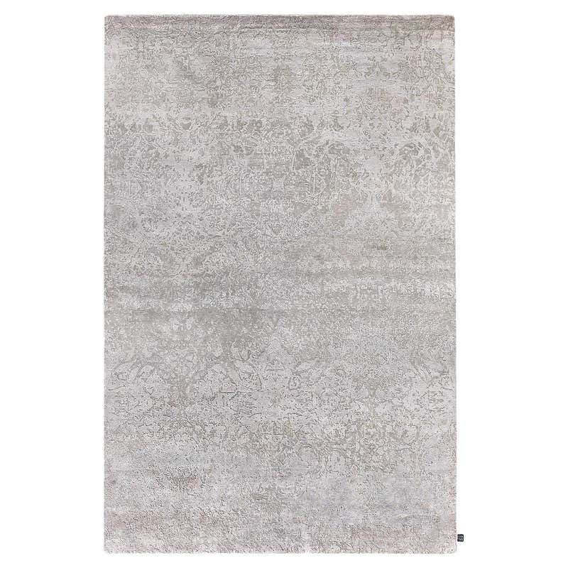 New Modern Transitional Damask Area Rug, Contemporary Victorian Damask ...