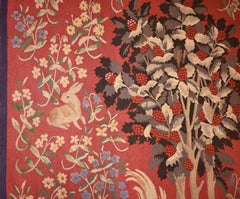 Dame à la licorne - Medieval tapestry Manufacture Aubusson 19th - N° 1355