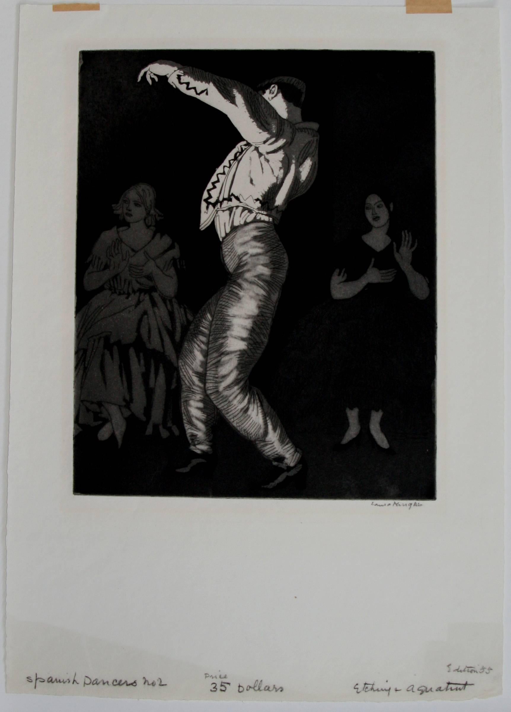 Spanish Dancer No. 2. - Print by Dame Laura Knight