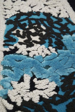 Dame Zandra Rhodes Energy Garden Cloud Pathway 5 x 6.5 ft hand-tufted Rug